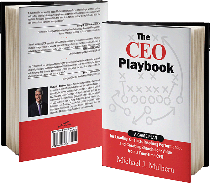 Michael Mulhern's Book The CEO Playbook