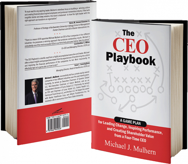 Michael Mulhern's Book The CEO Playbook